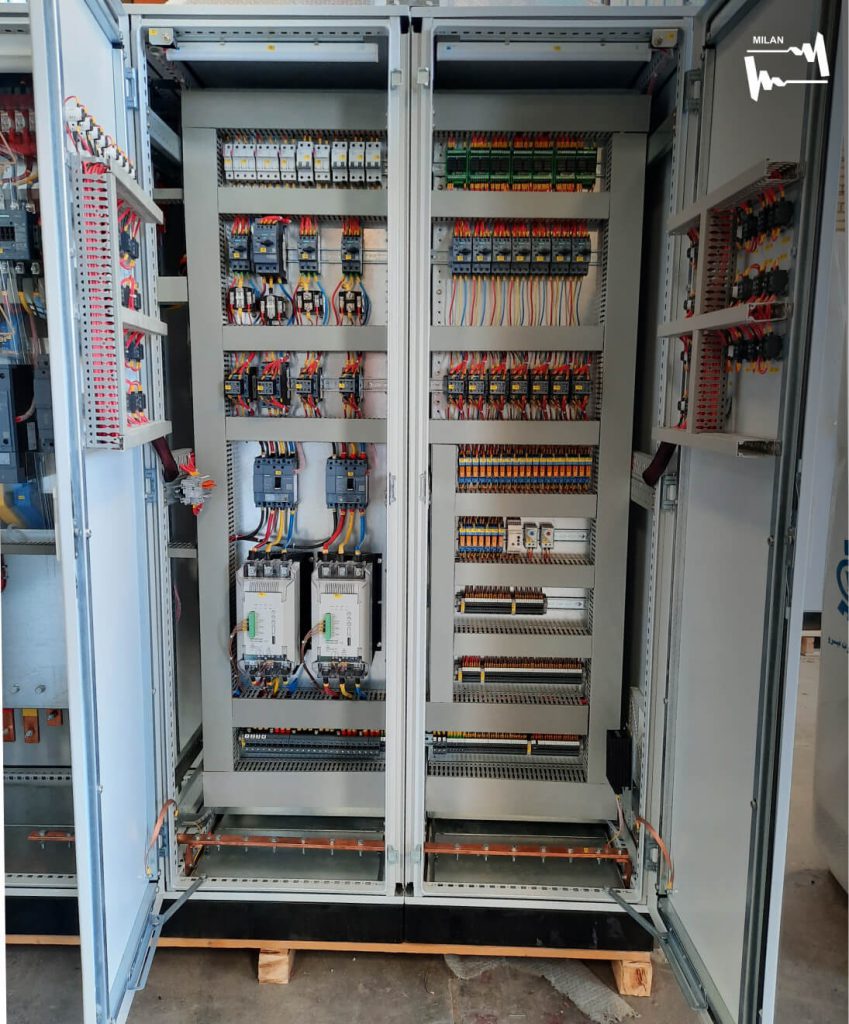 طراحی و ساخت تابلو برق جرثقیل سقفی